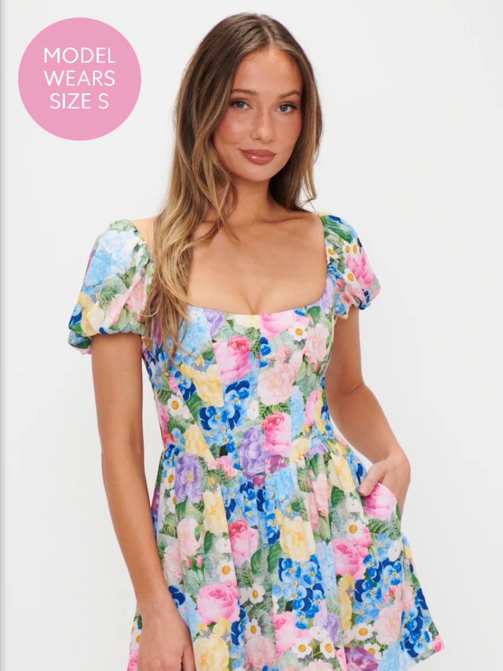 Show Me Your MuMu Sylvia Skort Dress in pastel - Picture 2 of 4